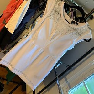 The Kooples White Lace Dress M